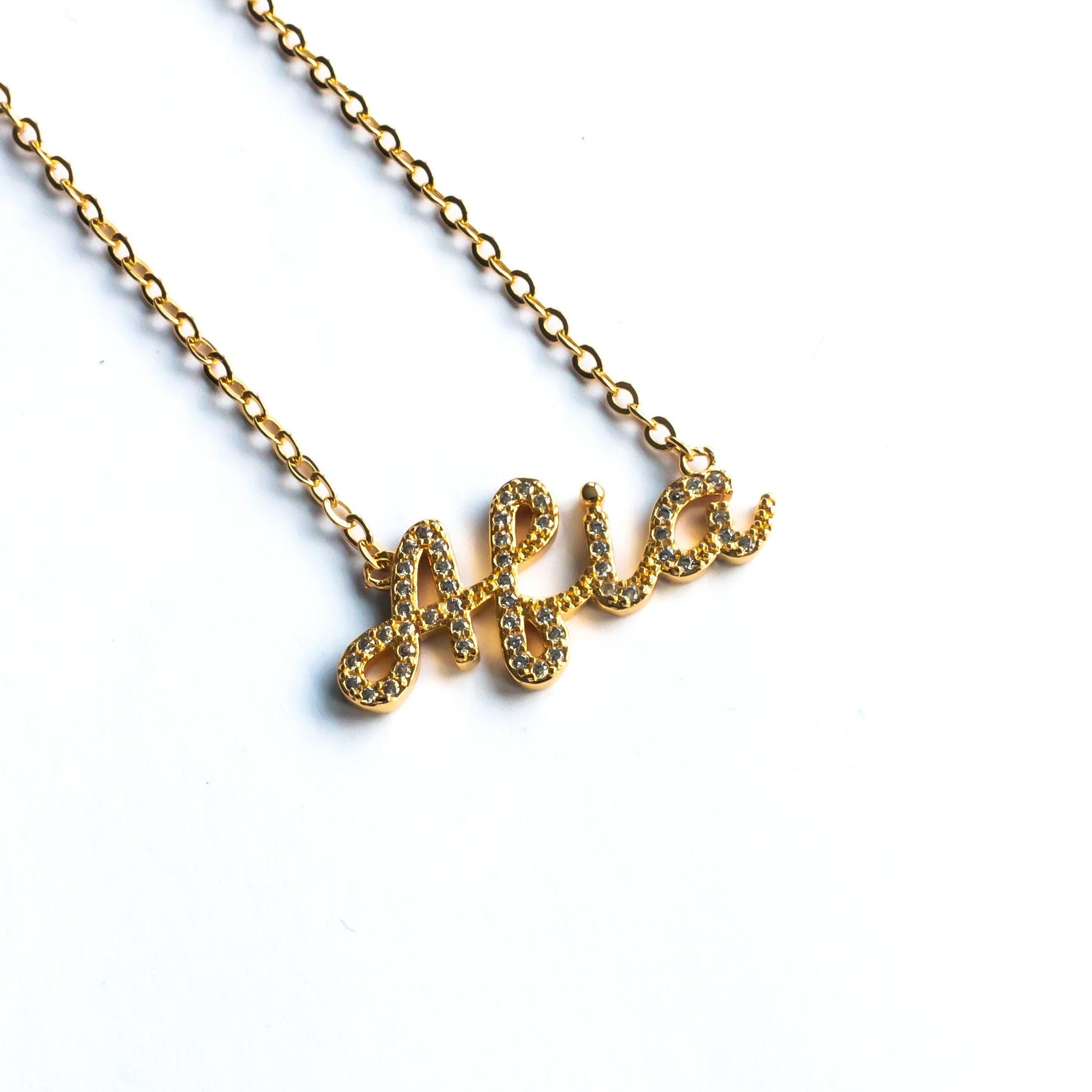 Afia Day Name Necklace - Friday Born