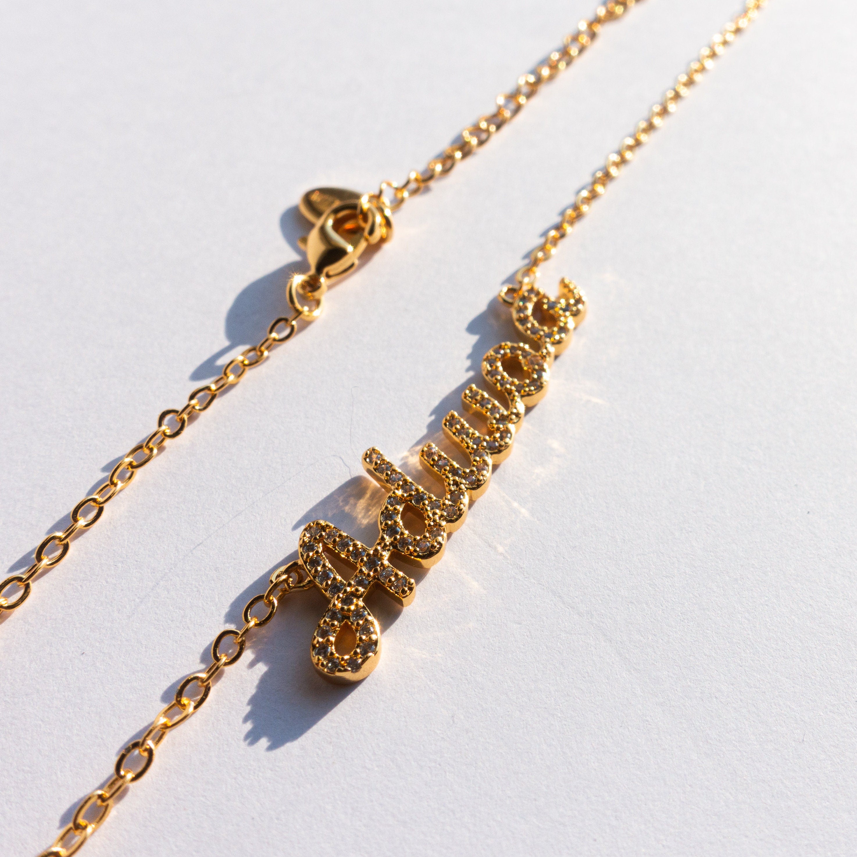 Adwoa Day Name Necklace - Monday Born