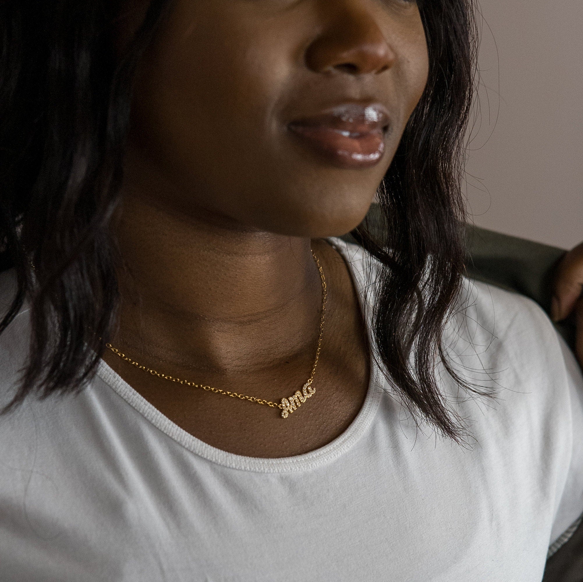 Ama Day Name Necklace - Saturday Born
