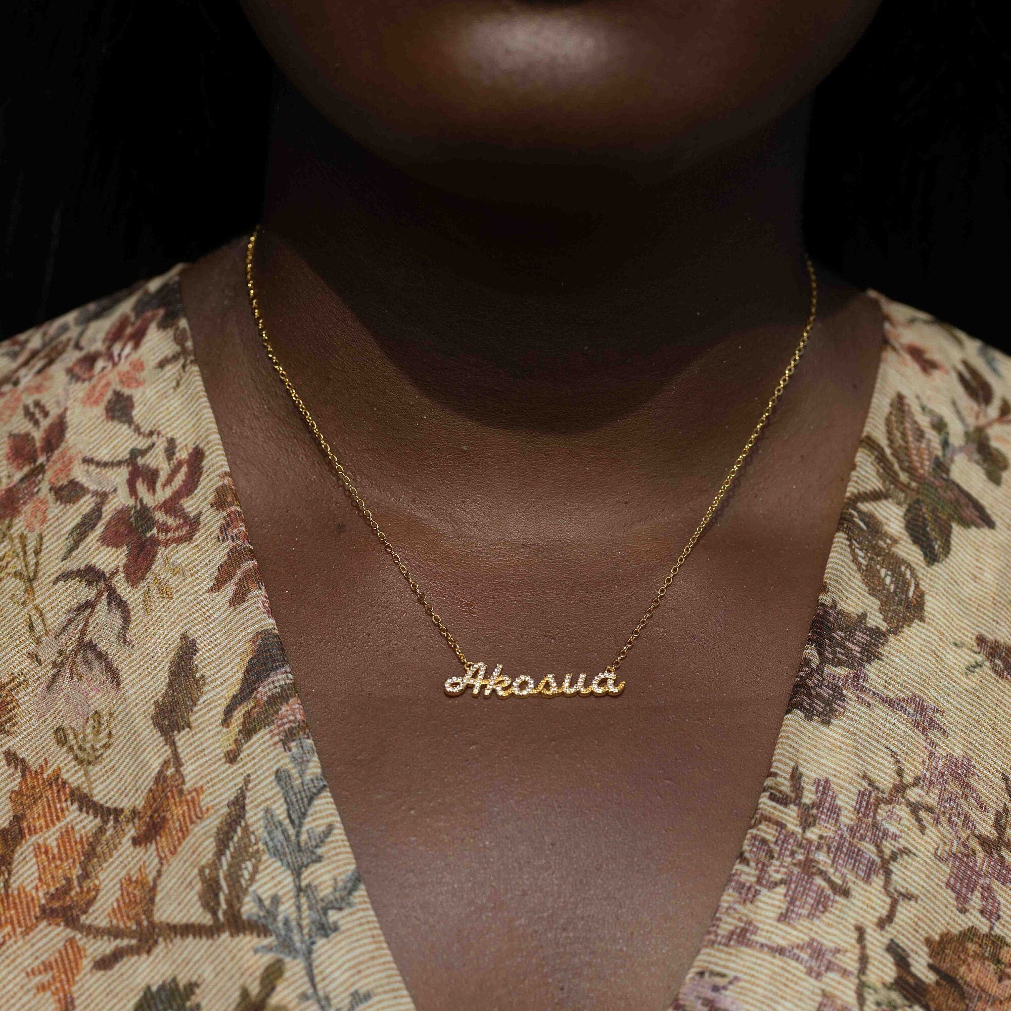 Akosua Day Name Necklace - Sunday Born